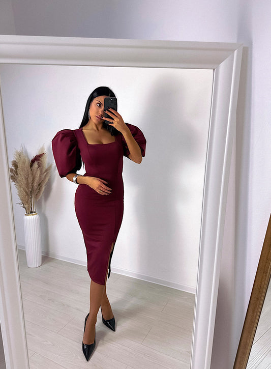 NIA burgundy